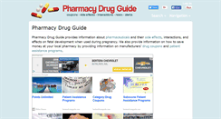 Desktop Screenshot of bestmedicineguide.com