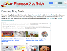 Tablet Screenshot of bestmedicineguide.com